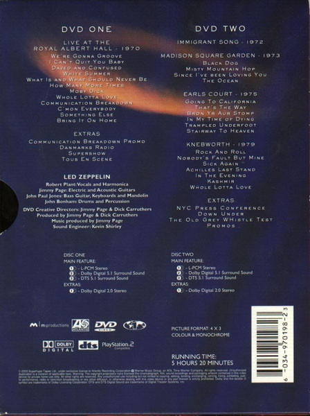 Led Zeppelin DVD