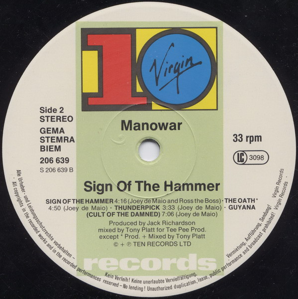 Sign Of The Hammer