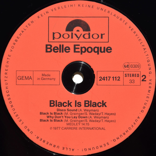 Black Is Black