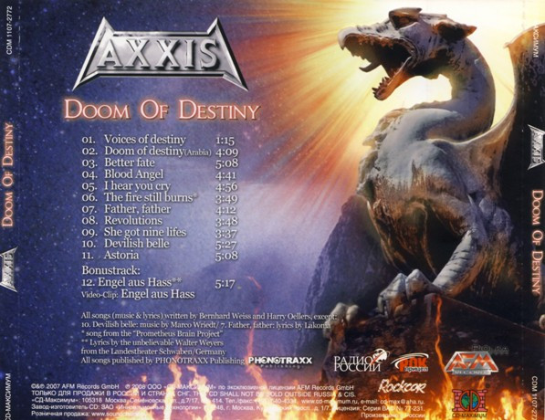 Doom Of Destiny
