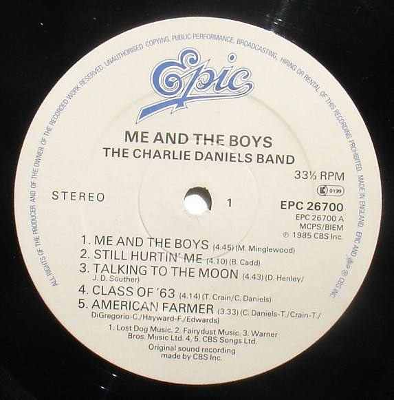 Me And The Boys
