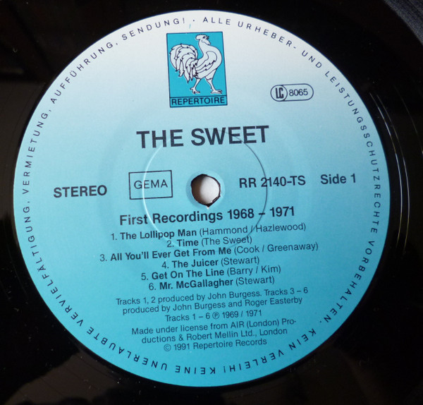  First Recordings 1968-1971