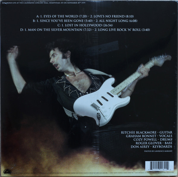 Long Island 1979 Down To Earth Tour