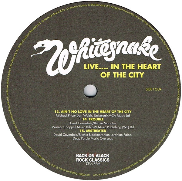 Live…In The Heart Of The City