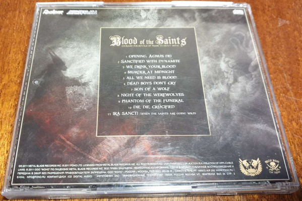 Blood Of The Saints