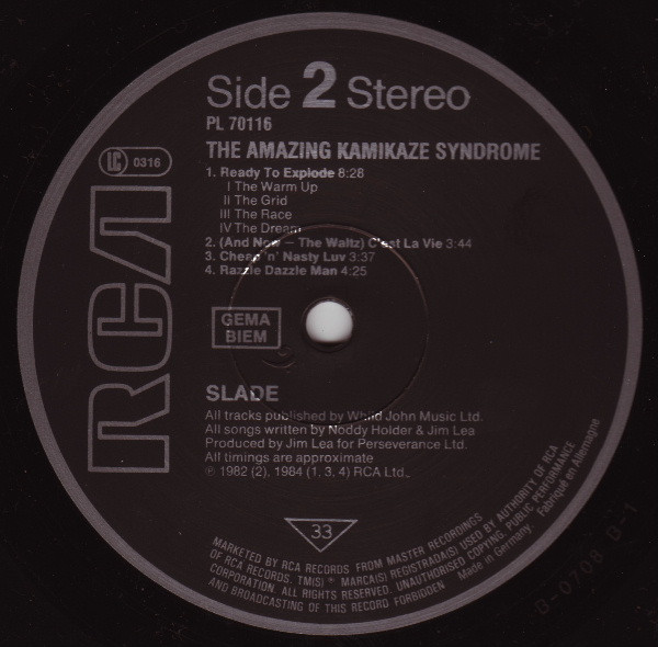  The Amazing Kamikaze Syndrome