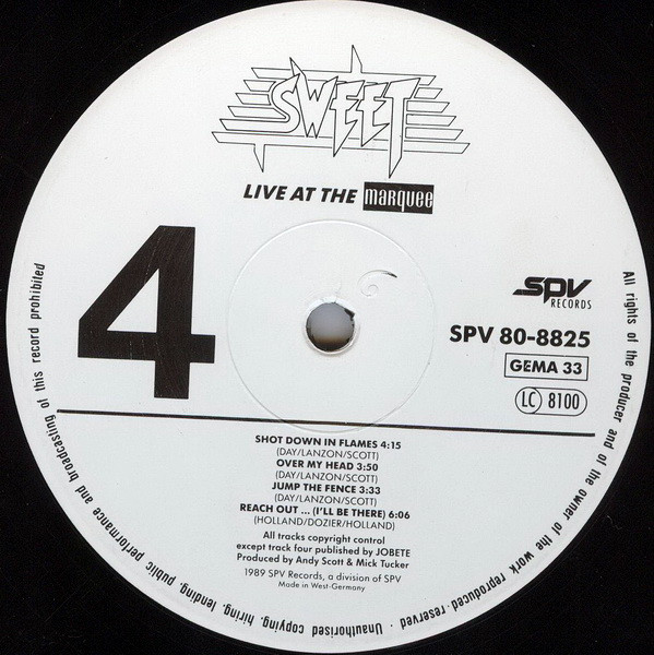 Live at the Marquee