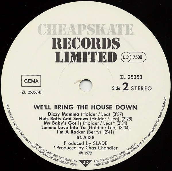 We'll Bring The House Down