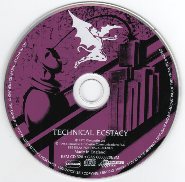 Technical Ecstasy
