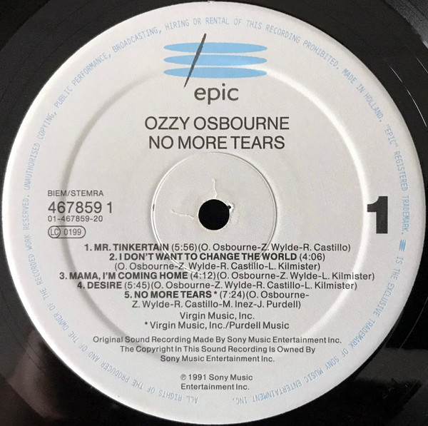  No More Tears