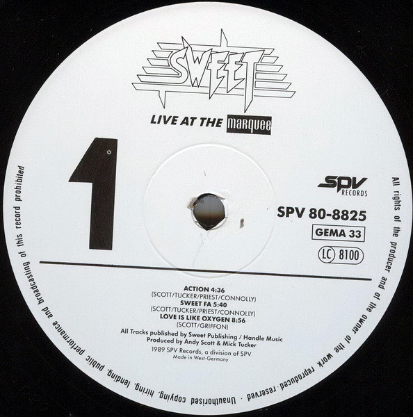 Live at the Marquee