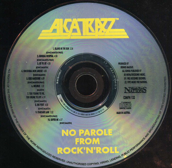 No Parole form Rock N Roll