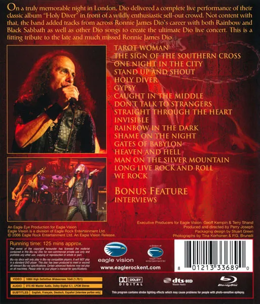Holy diver live