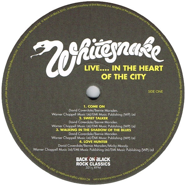 Live…In The Heart Of The City