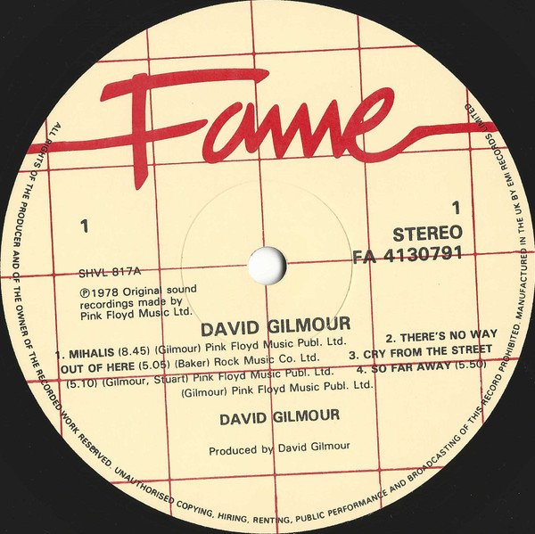 Gilmour David