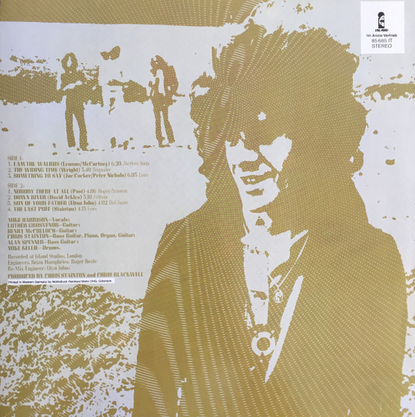 Featuring Mike Harrison  – The Last Puff