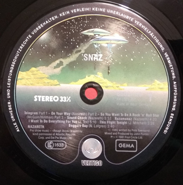 Nazareth  – 'Snaz