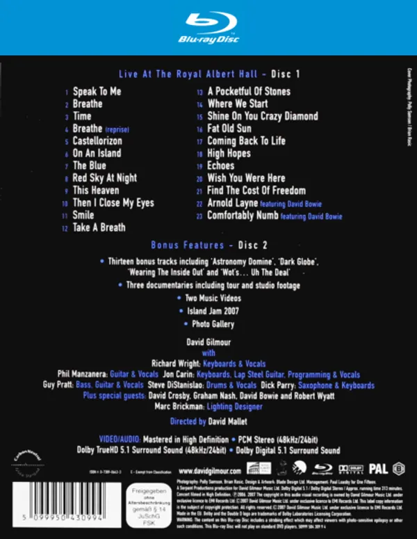 Live at the Royal Albert Hall
