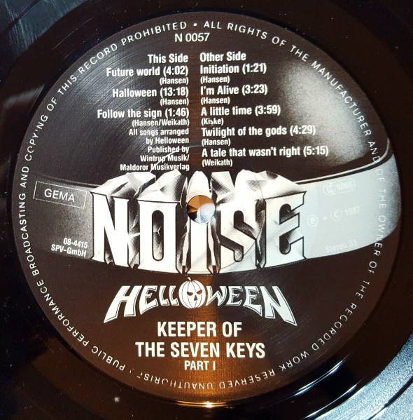 Keeper Of the Seven Keys-Part 1