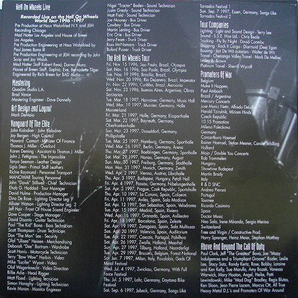  Hell On Wheels (Live)